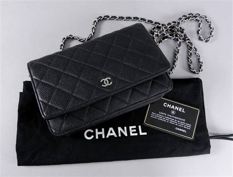 chanel wallet on chain caviar silver|Classic wallet on chain .